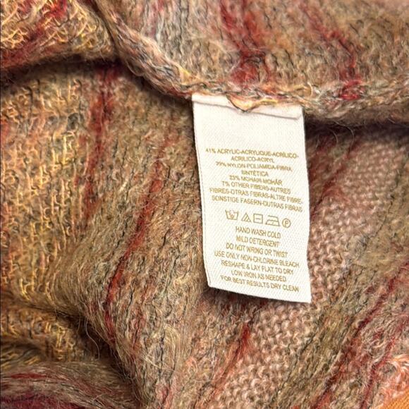 Free people morning bell crochet mohair sweater size S - Picture 3 of 10